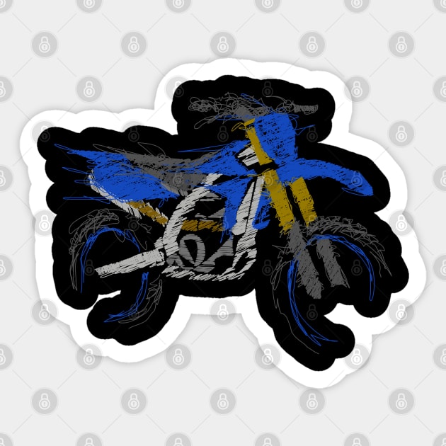 YZ 450F Sticker by TwoLinerDesign